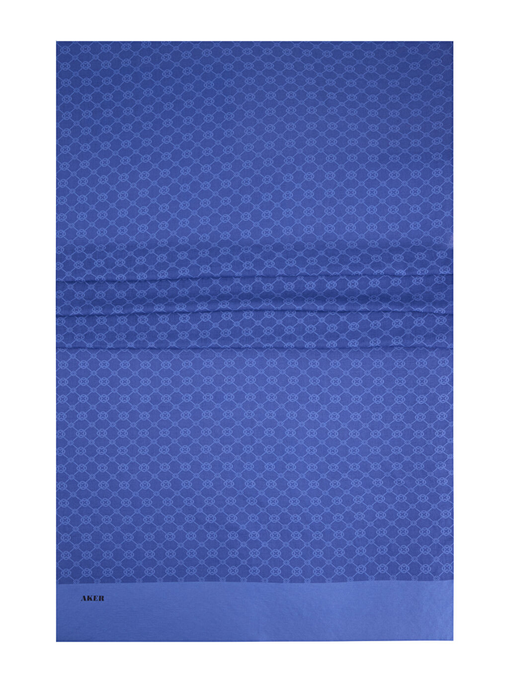Mavi 75X190 Cm 1090100 Elegance Monogram Şal