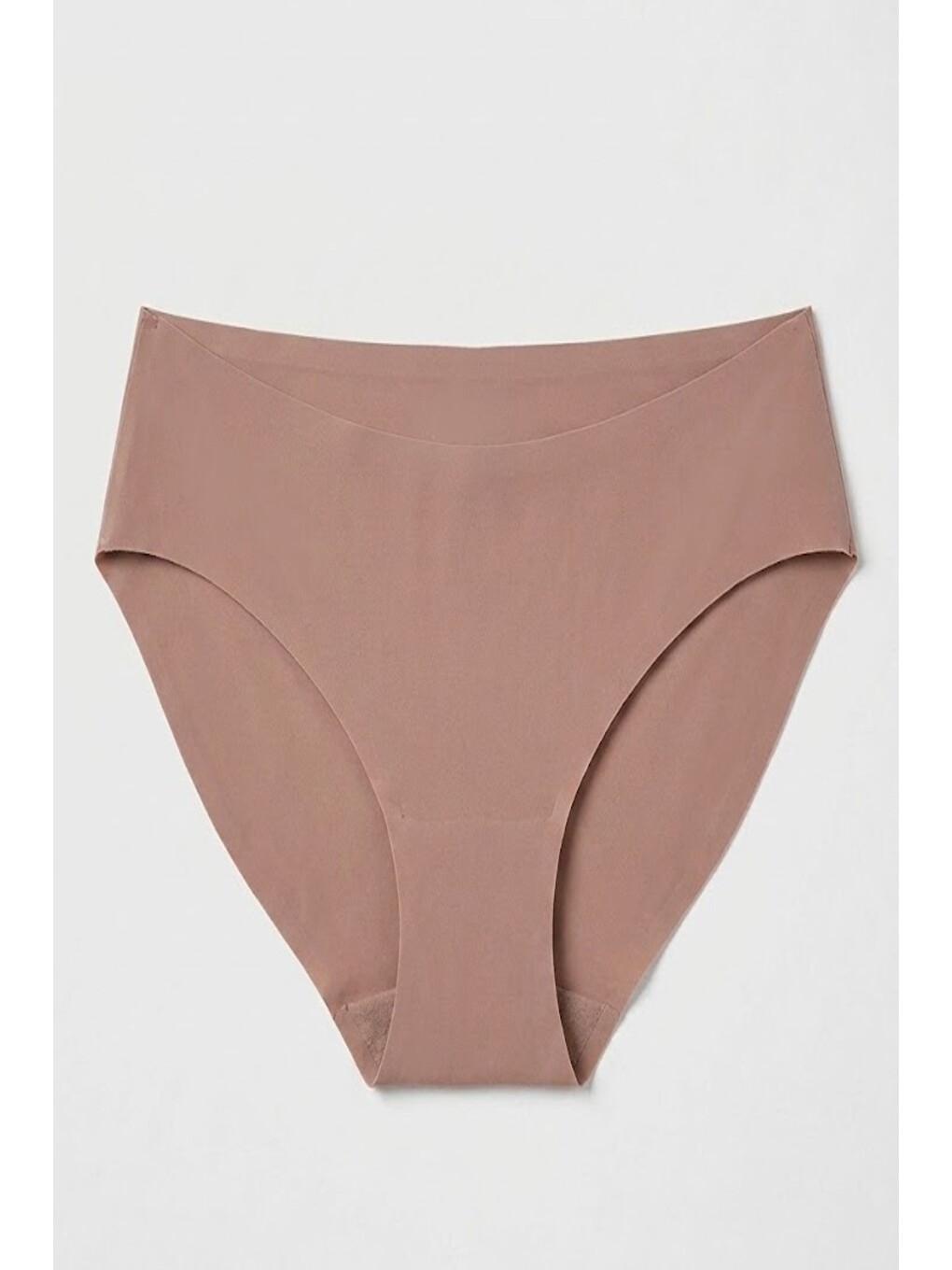 Kahverengi Kaymaz Bel Lazer Slip Külot C19203 Cappucino