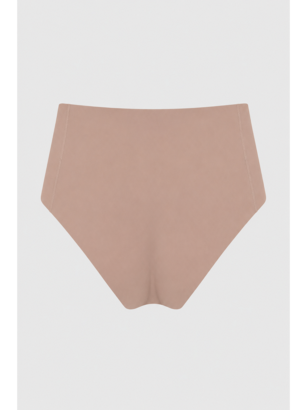 Kahverengi Kaymaz Bel Lazer Slip Külot C19203 Cappucino-1