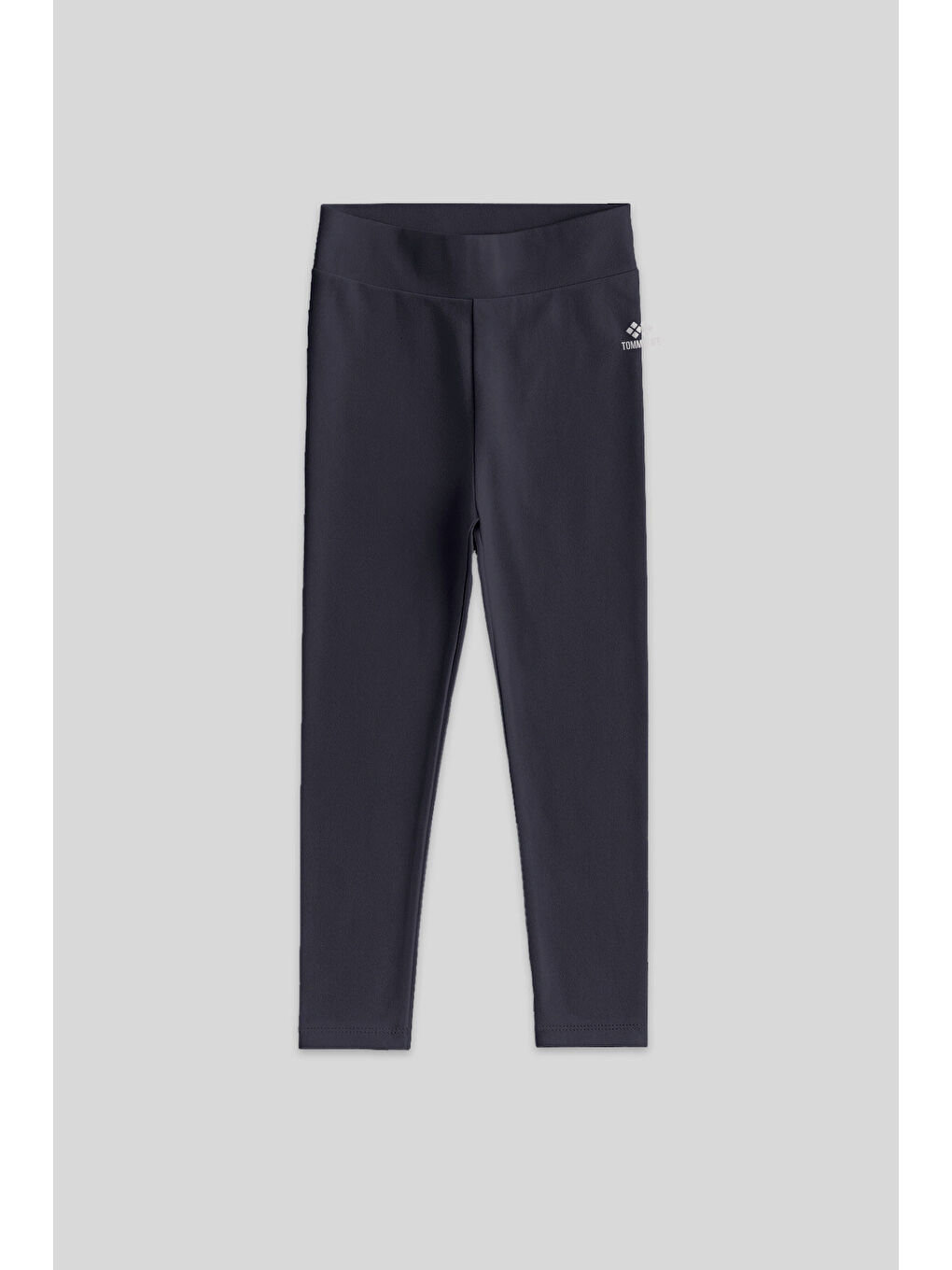 Antrasit Yüksek Bel Dar Paça Kız Çocuk Tayt - 75047