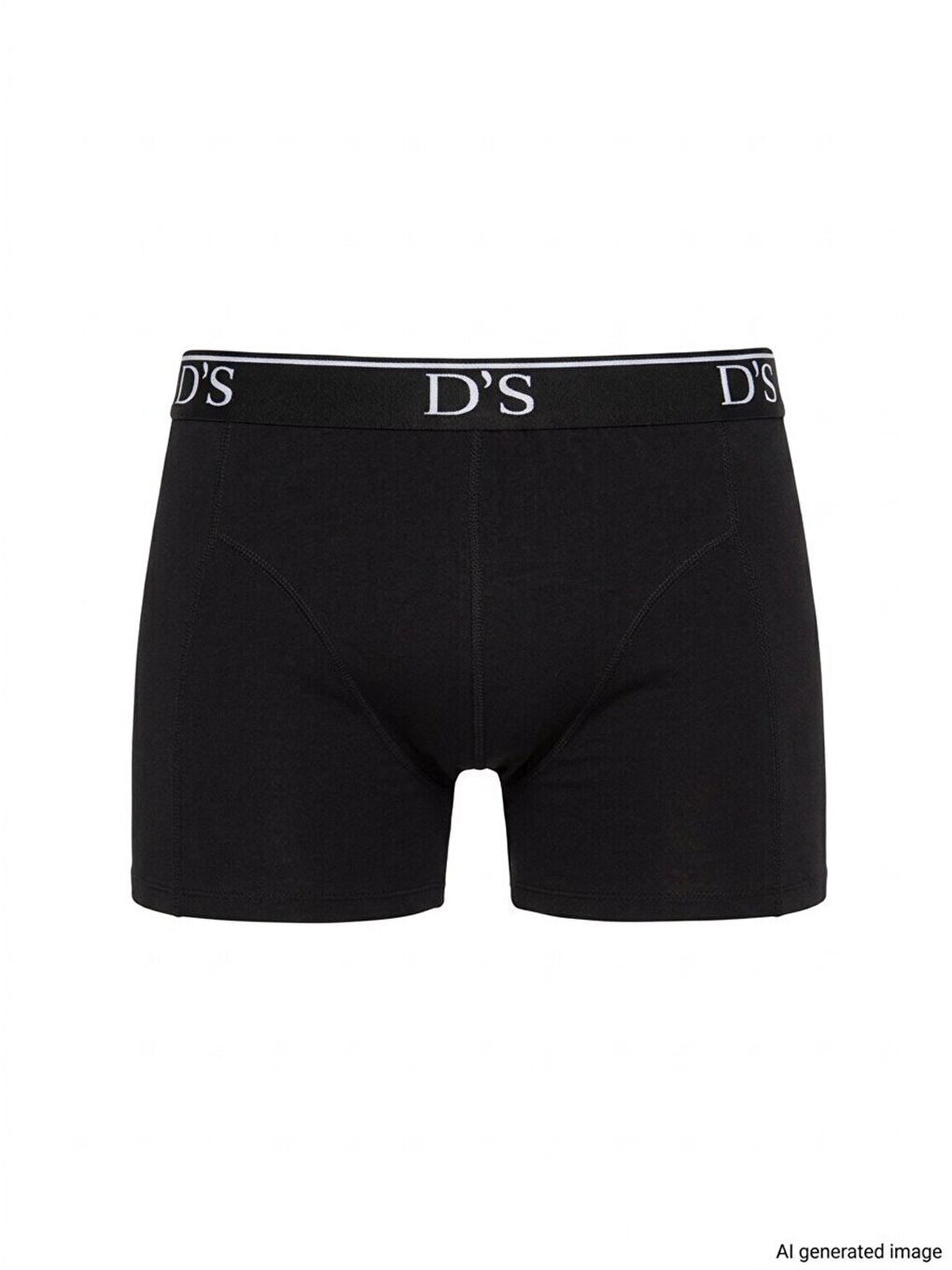 Siyah Genç Pamuk Boxer