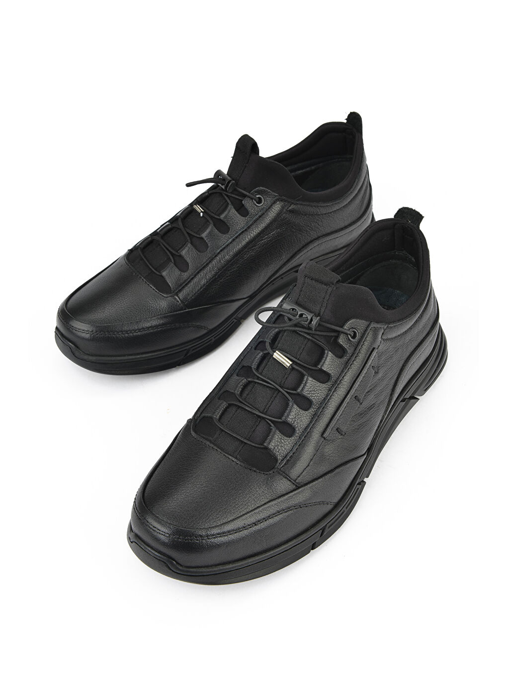 Erkek Hakiki Deri Ayakkabı 1531040ZK2212 Siyah