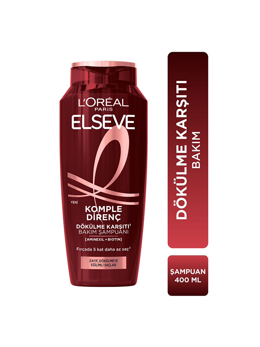 L'Oreal Paris Elseve Komple Direnç Dökülme Karşıtı Şampuan 400 ml