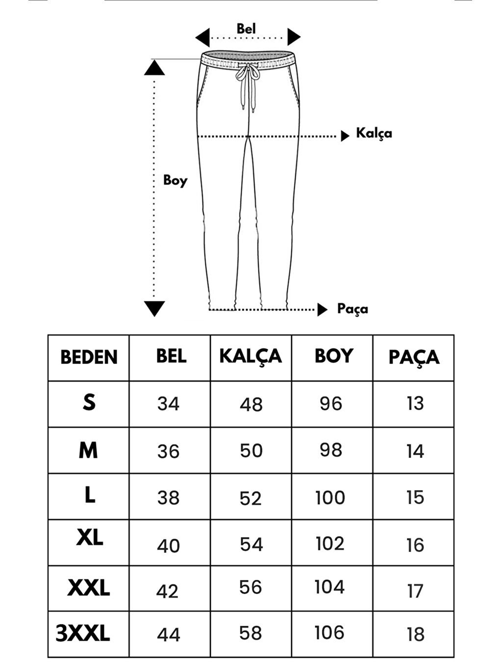 Gri Bel Lastikli Spor En Boy Jogger Pantolon CPT-4_0400-5