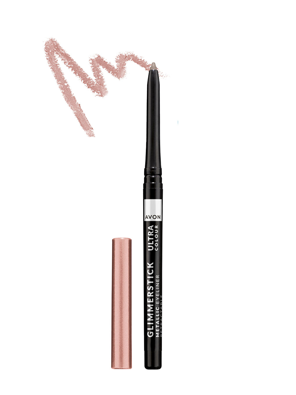 AVON Glimmerstick Asansörlü Metalik Göz Kalemi Rose Quartz