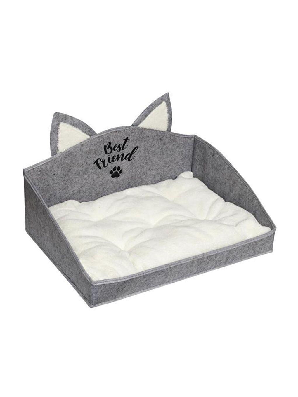 Kedi Köpek Yatağı Gri