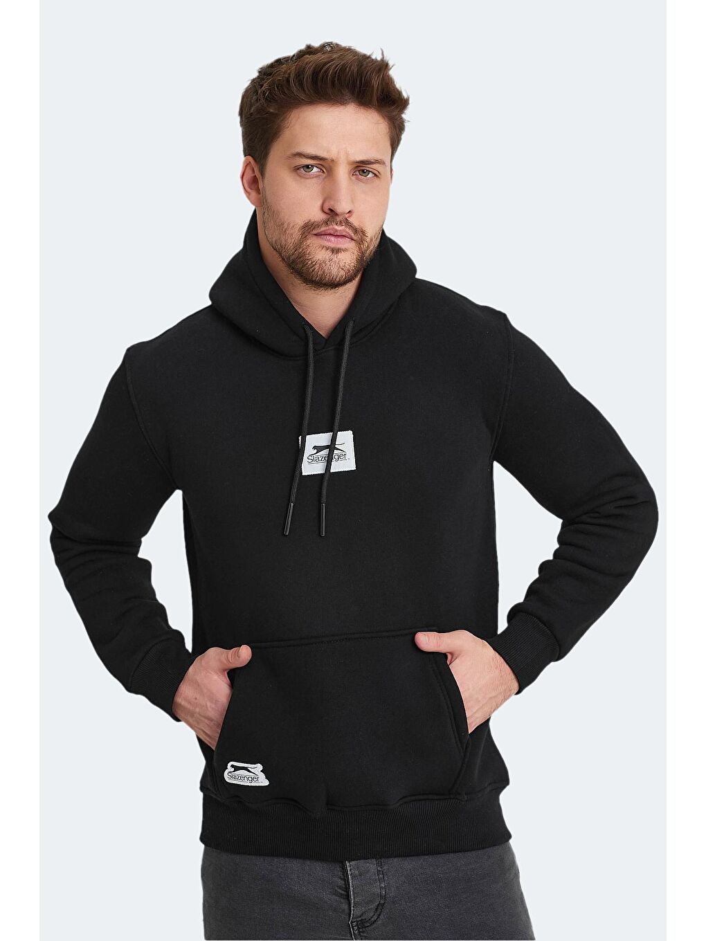 SLAZENGER Siyah OPHIR I Erkek Sweatshirt Siyah - 3