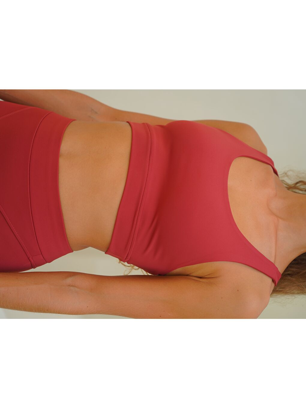 Kratos Basic Spor Bordo Crop-5