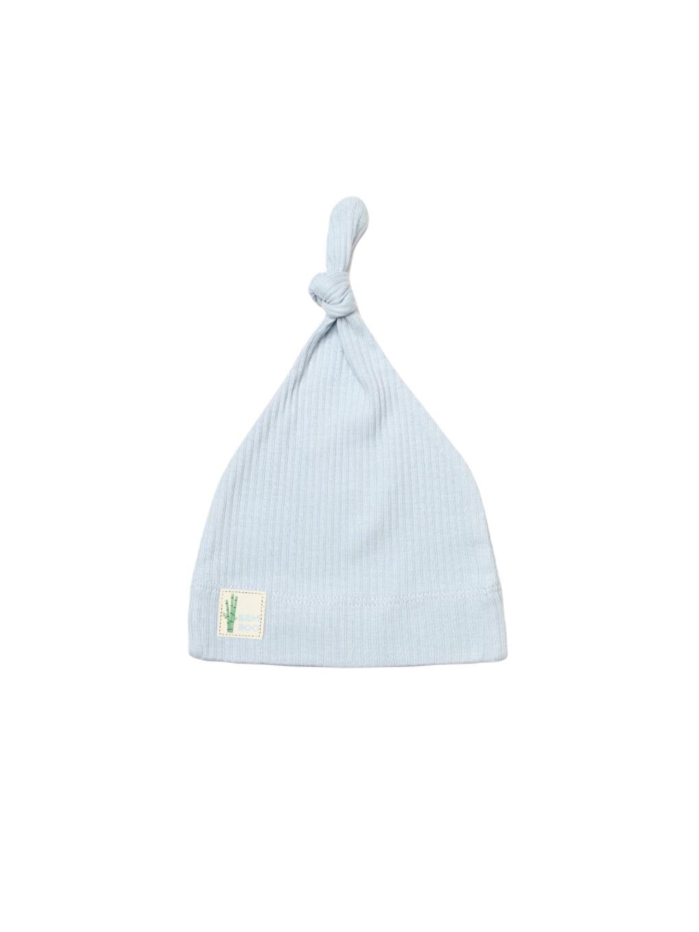 BabyCosy Organic Wear Mavi Bebek Şapka %50 Bambu - %50 Organik Pamuk