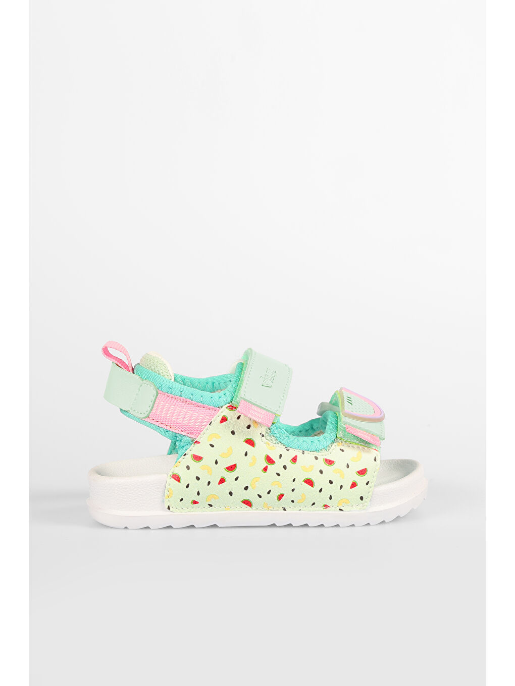 İnkagi Hafif Kız Okul Öncesi Yeşil Sandalet-3