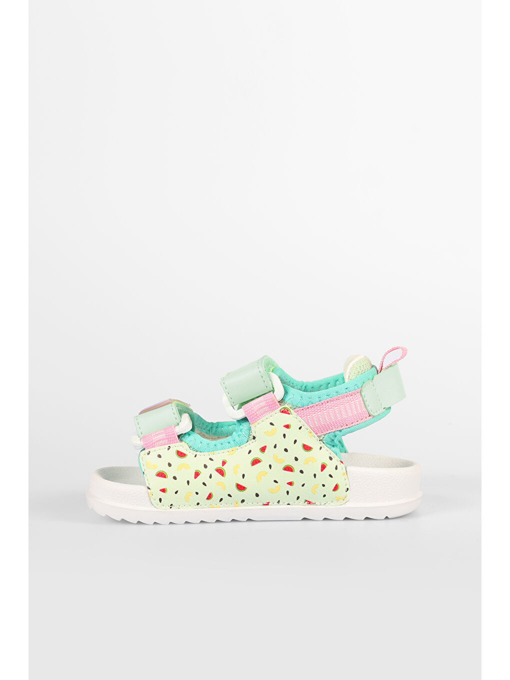 İnkagi Hafif Kız Okul Öncesi Yeşil Sandalet-4