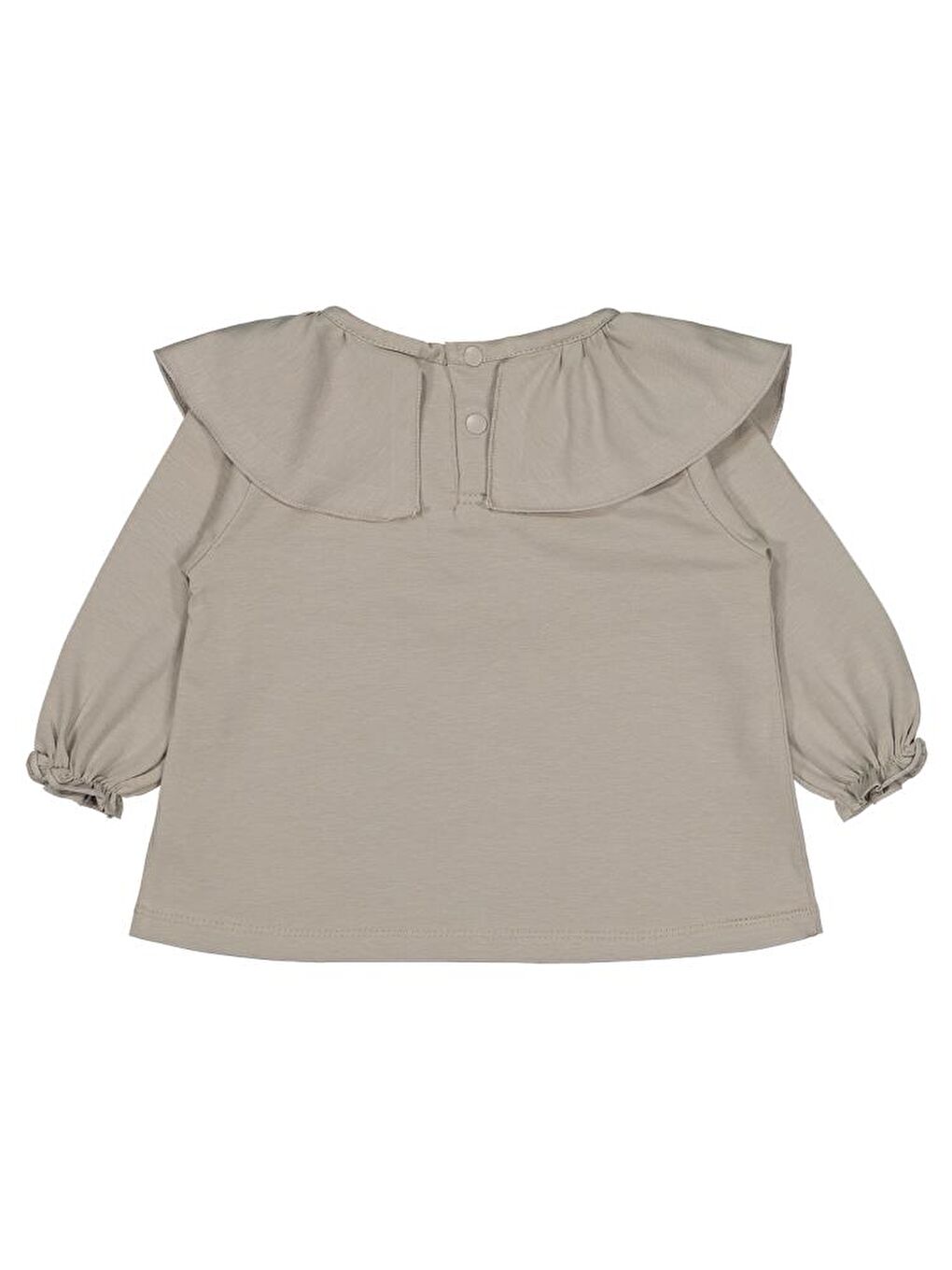 Baby Yakalı 6-18 Ay Sweatshirt - Gri 12-18 Ay-1