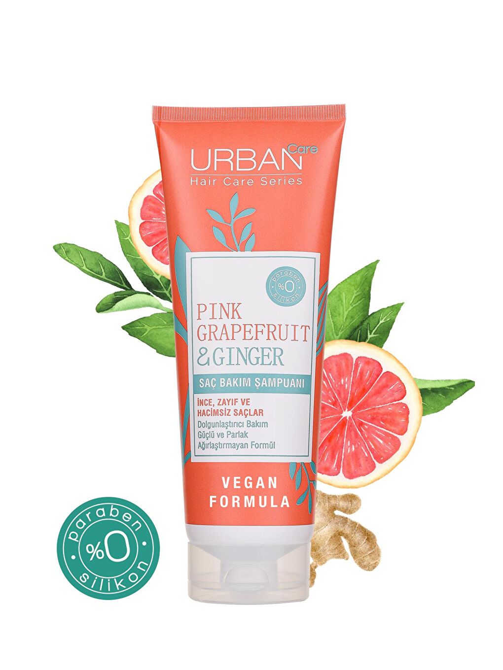 Urban Care Pink Grapefruit & Ginger Saç Bakım Şampuanı 250 ml - 2