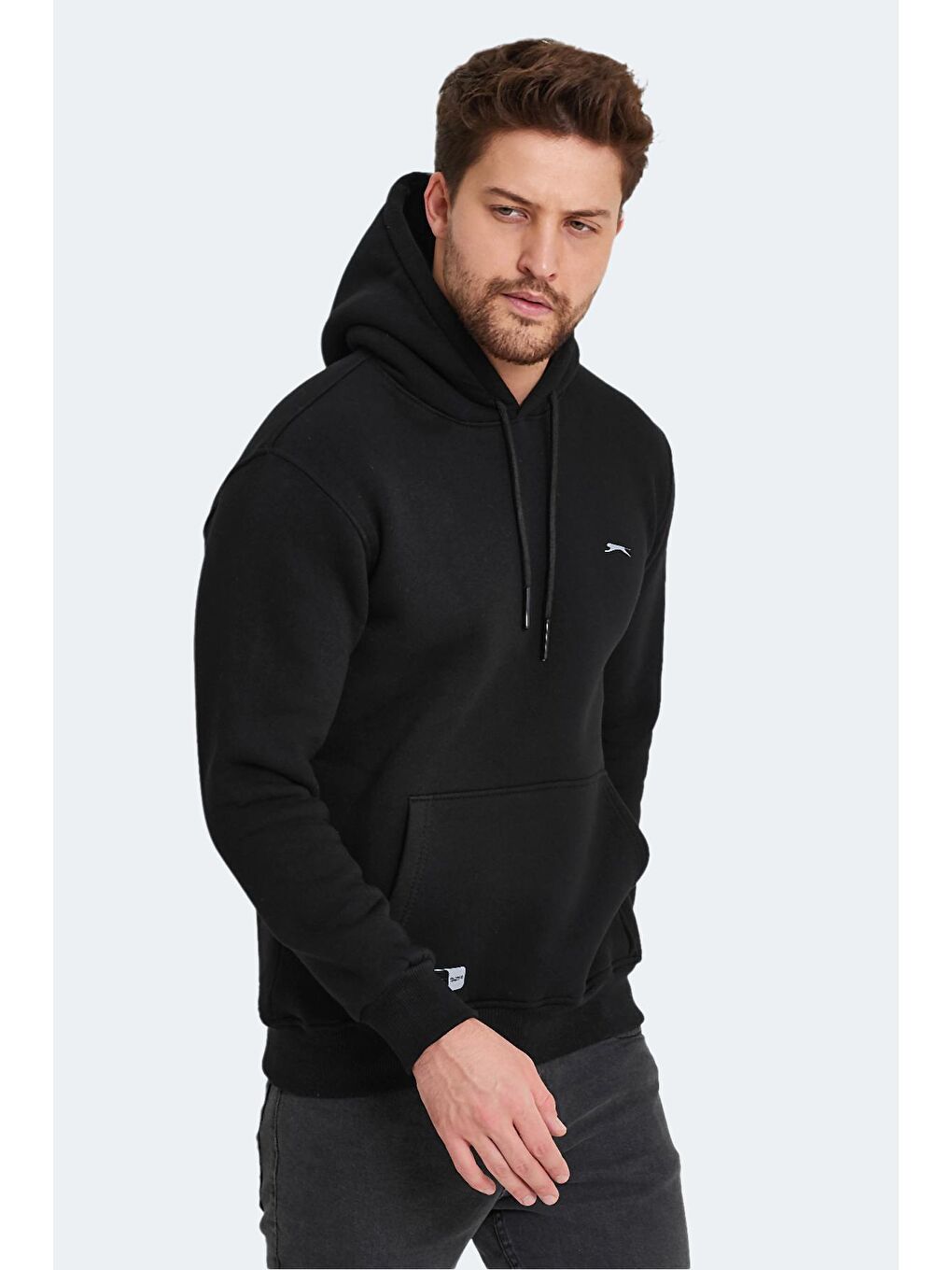 SLAZENGER Siyah Erkek Sweatshirt Siyah - 2