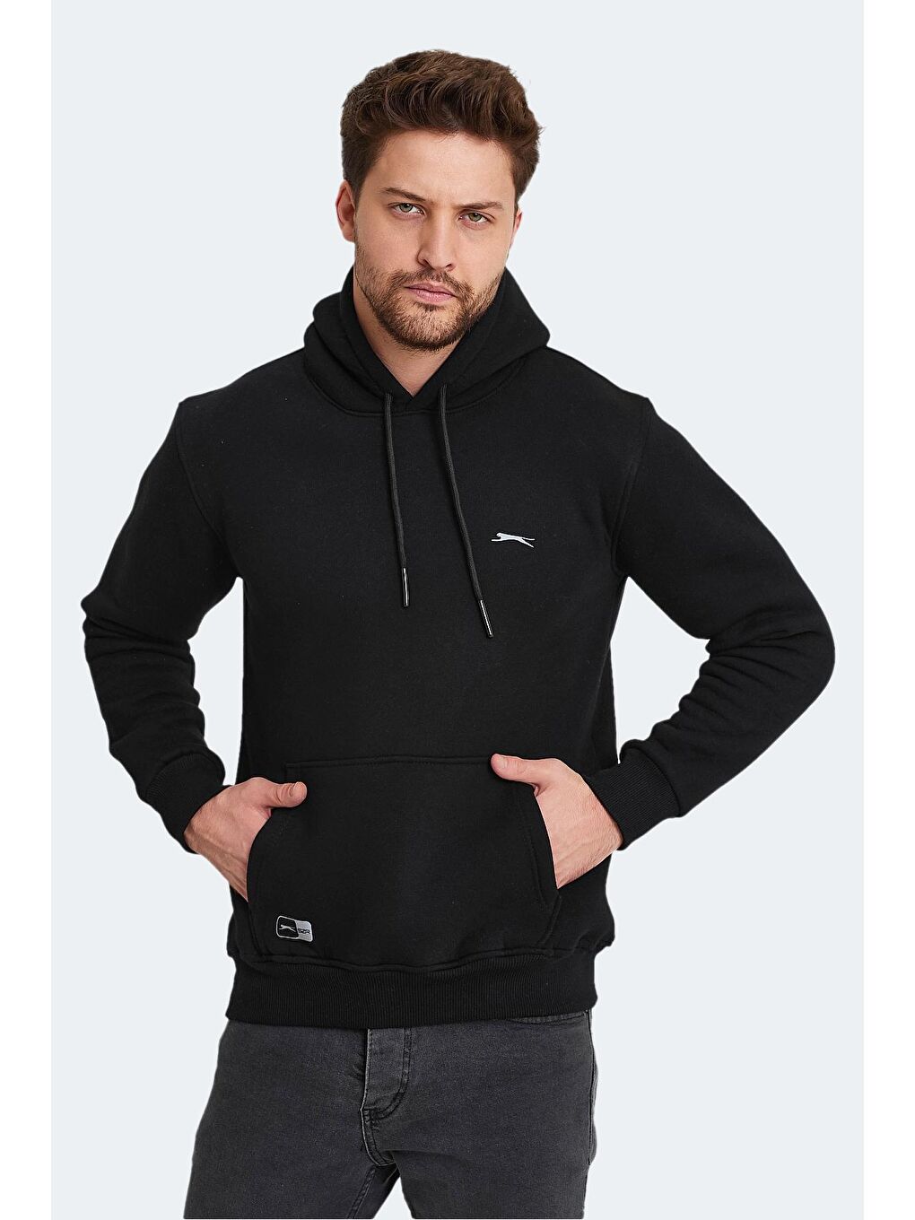 SLAZENGER Siyah Erkek Sweatshirt Siyah - 3