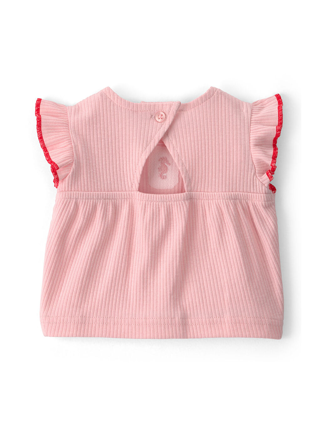 Kız Bebek Alt Üst Set 3 Ay-24 Ay Pembe-1