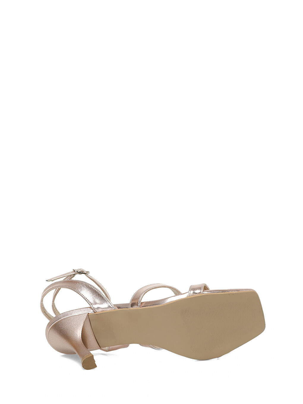 Pembe 25S-218 5FX Rose Gold Kadın Topuklu Sandalet-5