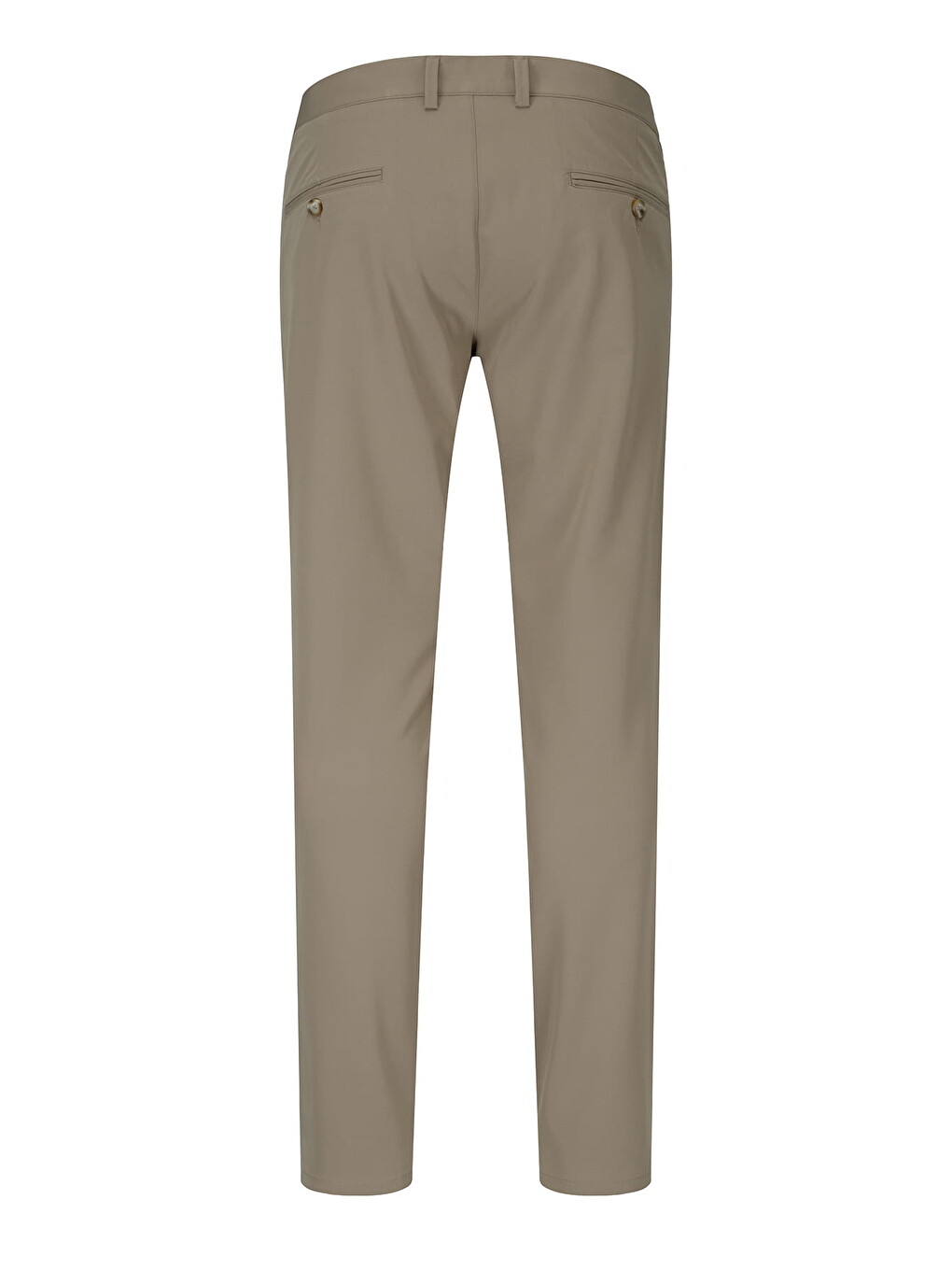 Bej Rahat Kesim Yandan Cepli Keten Jogger Pantolon-2
