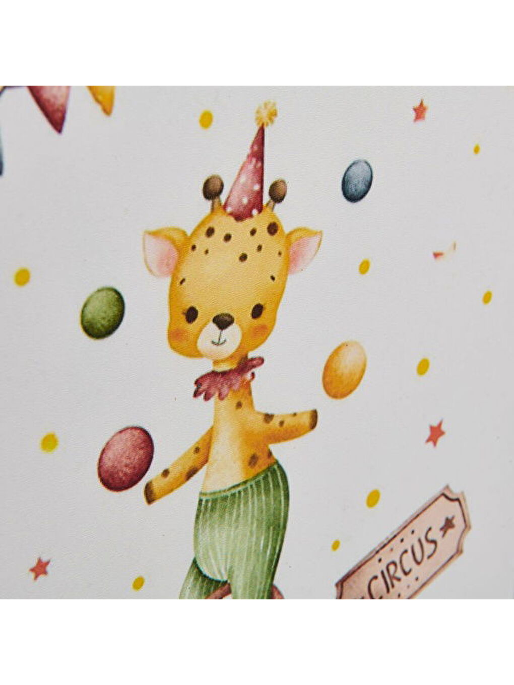 Karışık Deco Circus Tablo - Renkli - 28x23 cm-1