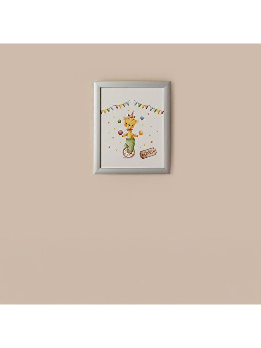 Karışık Deco Circus Tablo - Renkli - 28x23 cm-3