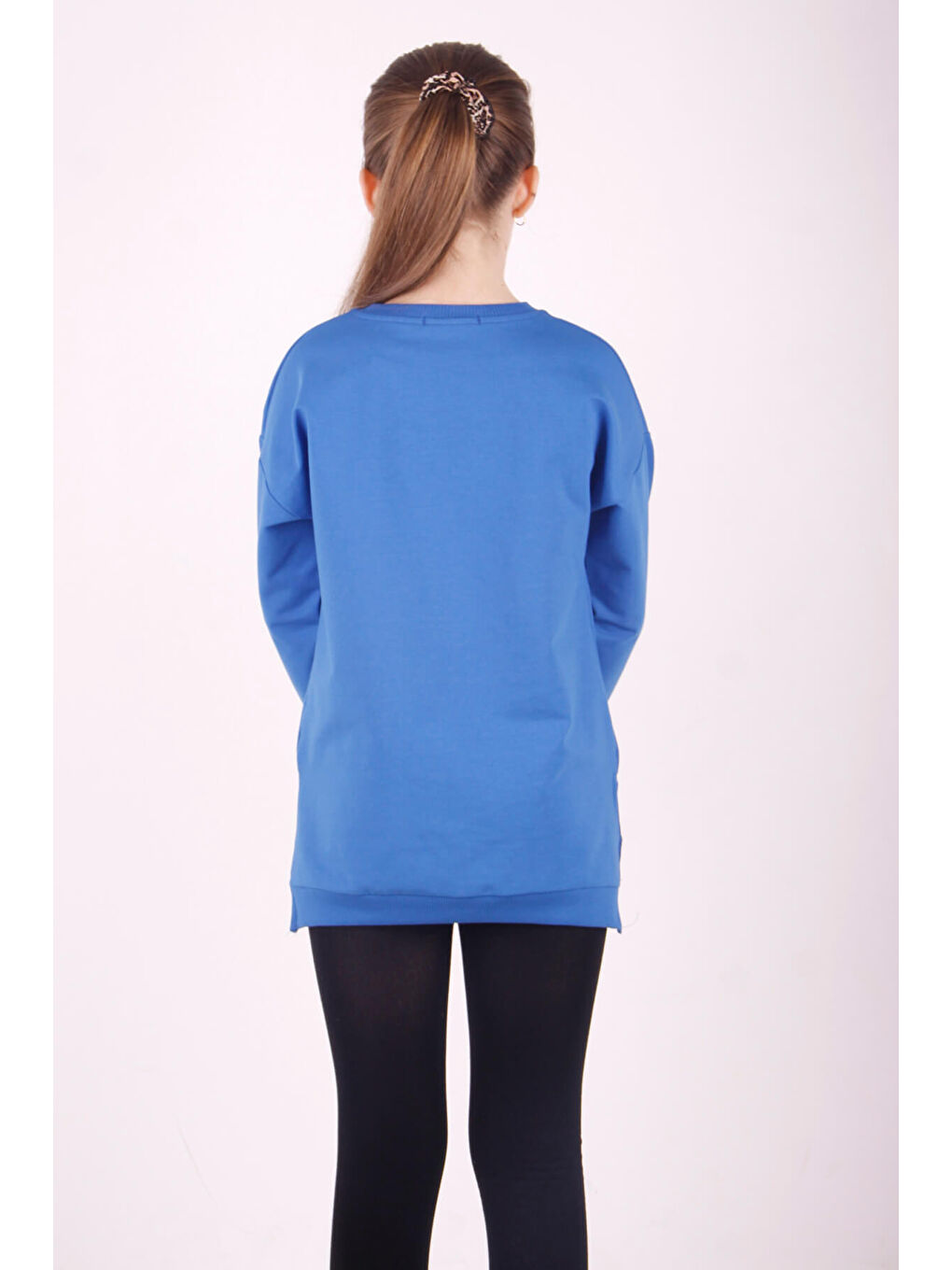 Mavi Kız Çocuk Studio Baskılı Sweatshirt-2