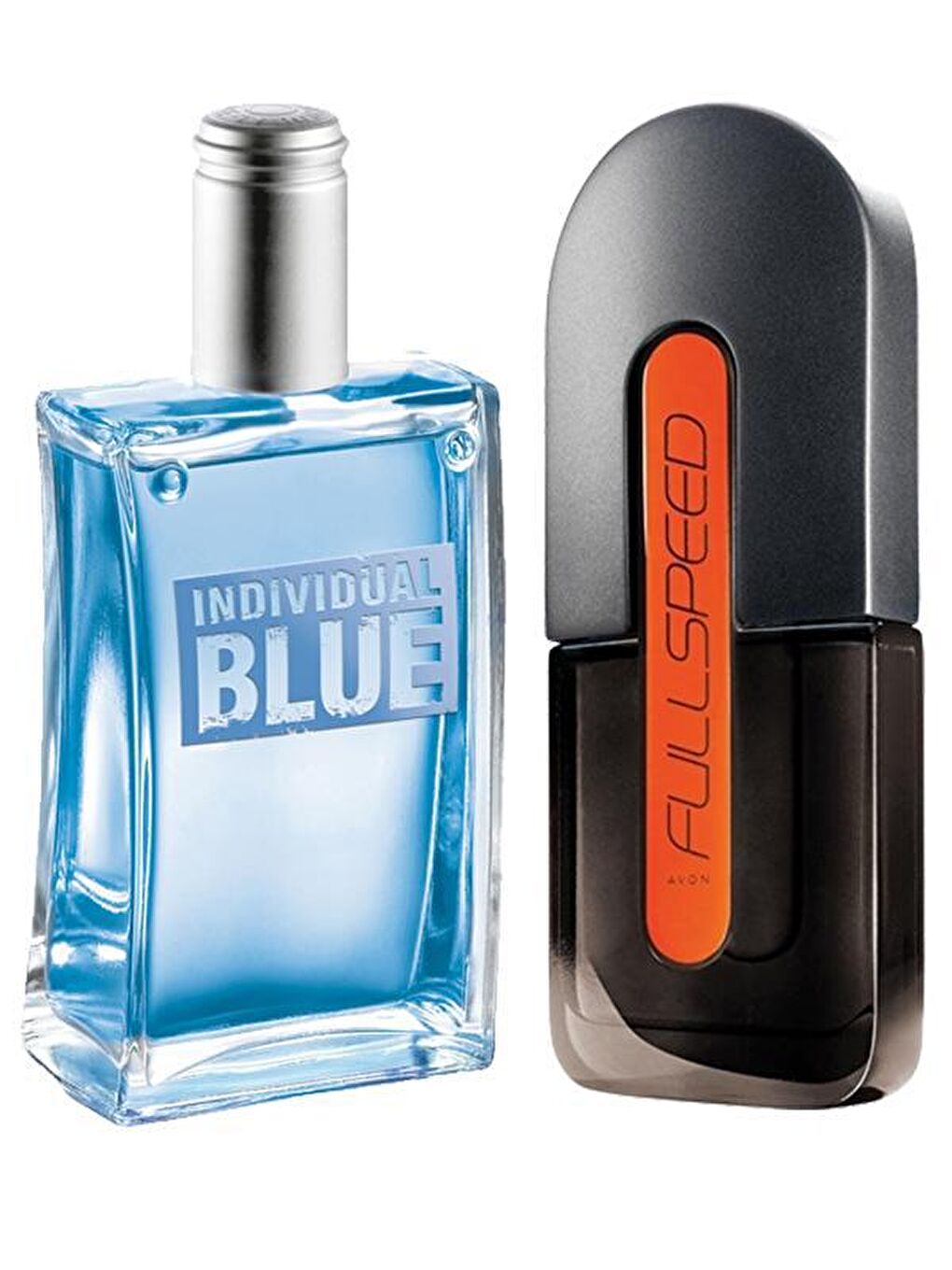 AVON Renksiz Individual Blue Erkek Parfüm 100 ml ve Full Speed Erkek Parfüm 75 ml 2'li Paket