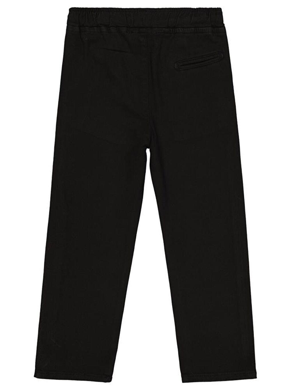 Boys Beli Lastikli Chinno 10-13 Yaş Pantolon - Siyah 13-14 Yaş-1