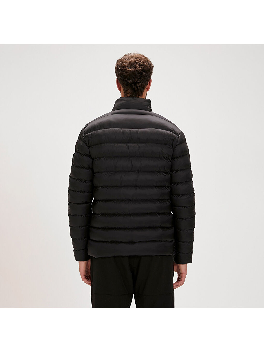 Boss Puffer Erkek Siyah Şişme Mont-2