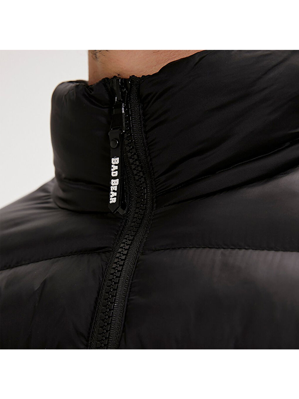 Boss Puffer Erkek Siyah Şişme Mont-3