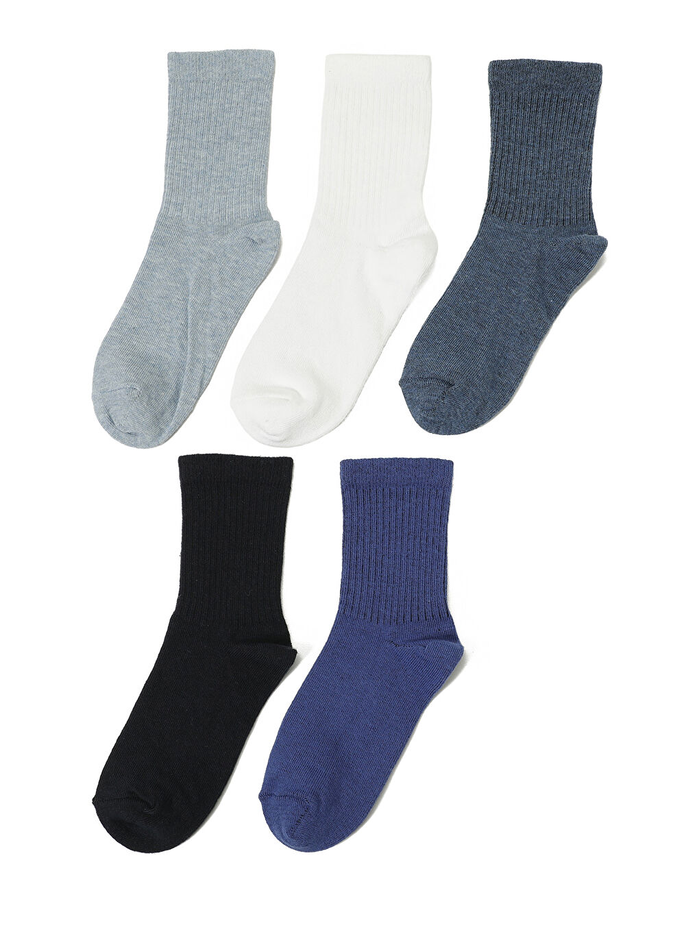 BASIC 5 LI SKT-B 5PR Mavi Erkek Çocuk Soket Çorap