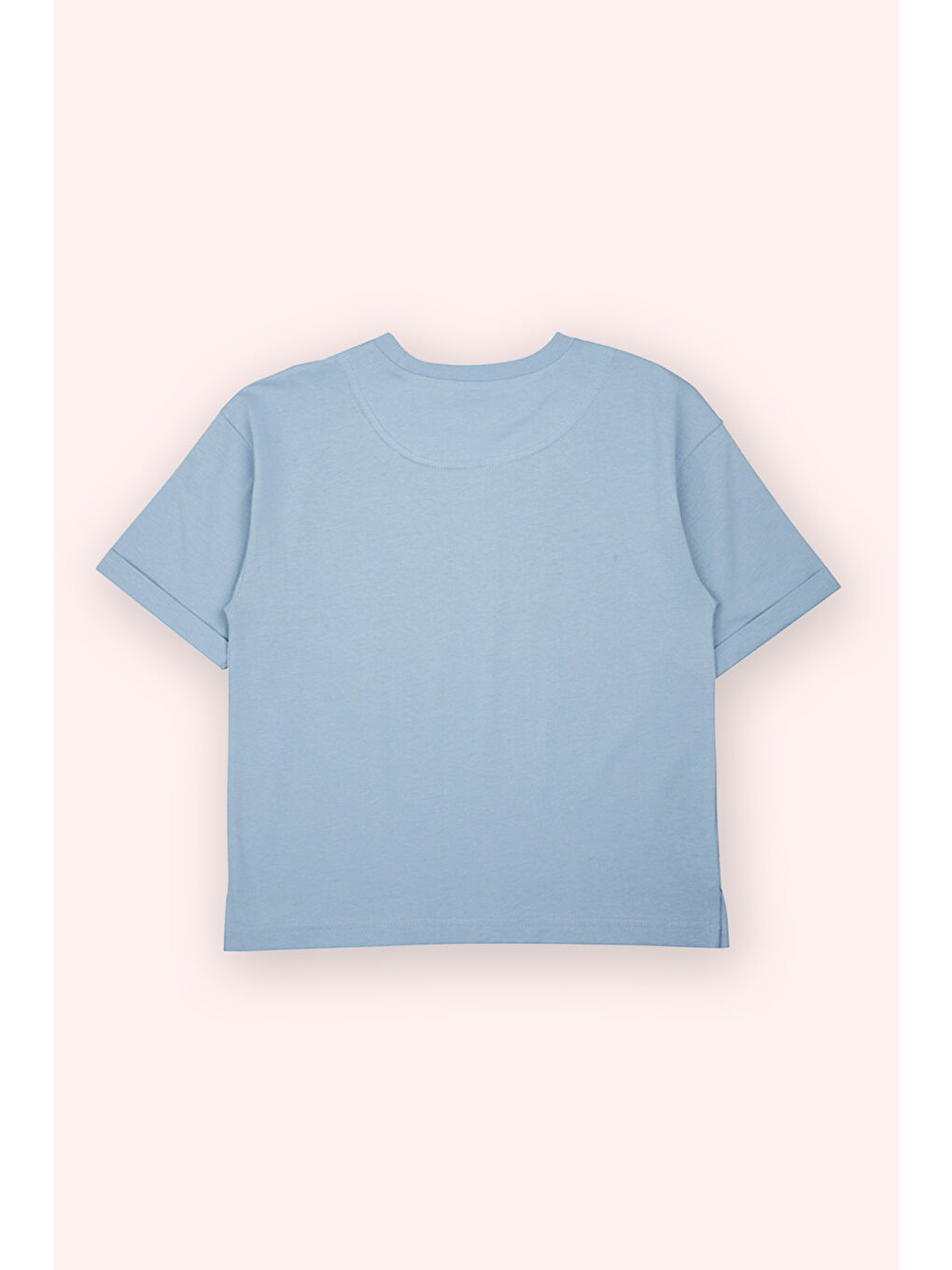 Erkek Çocuk Kısa Kollu T-Shirt Mavi-1