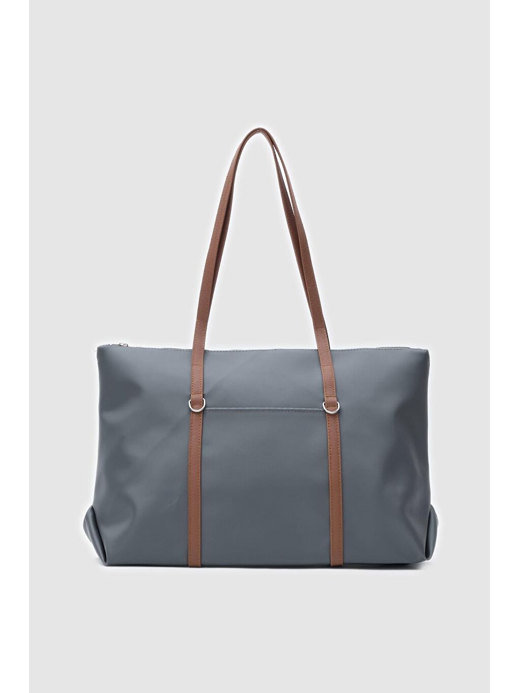 Melope Garnili Omuz Çantası Antrasit