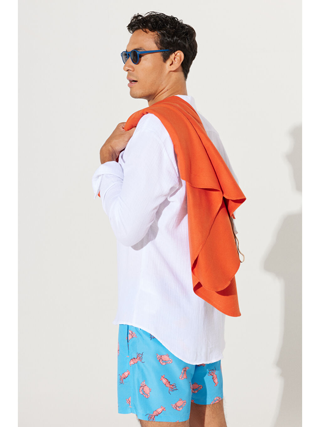 Kahverengi KIREMIT-GRI-SU YESILI 3'lü Paket Mikrofiber (80 cm X 150 cm) Plaj Havlusu-1