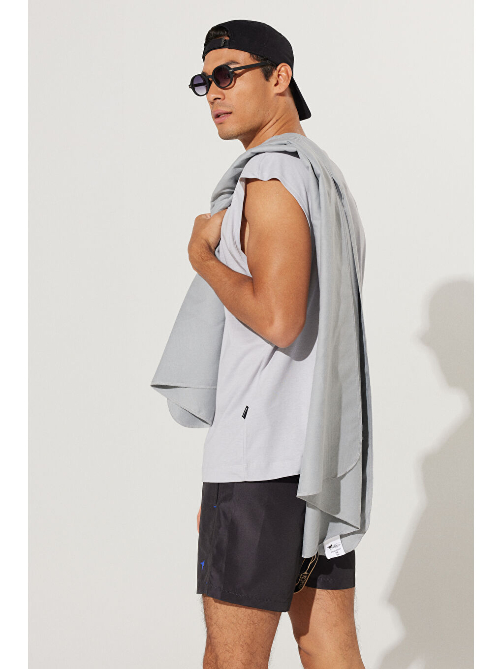 Kahverengi KIREMIT-GRI-SU YESILI 3'lü Paket Mikrofiber (80 cm X 150 cm) Plaj Havlusu-2