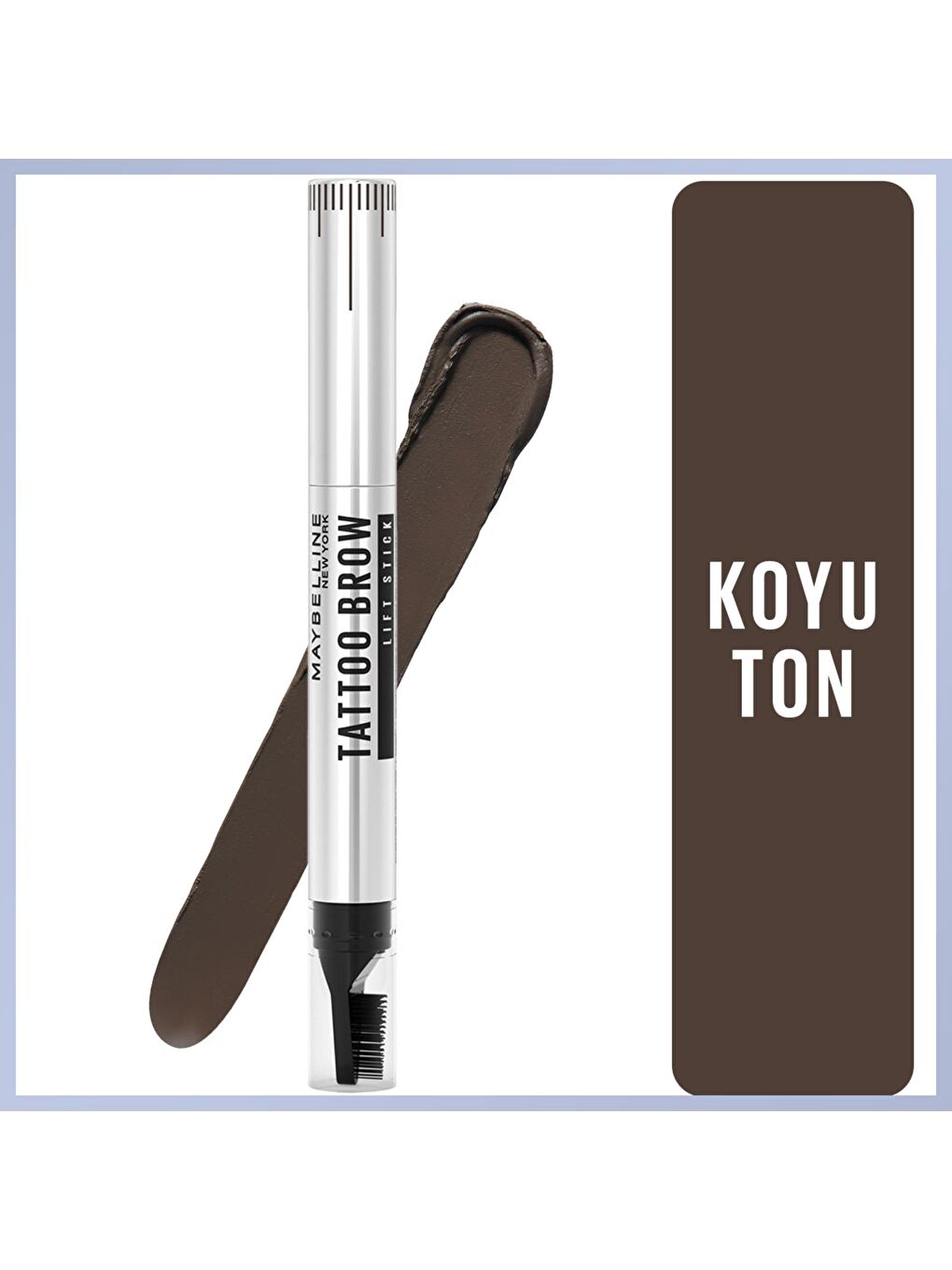 Maybelline New York Brow Lift Kaş Kalemi- 04 Deep Brown (Koyu Ton)
