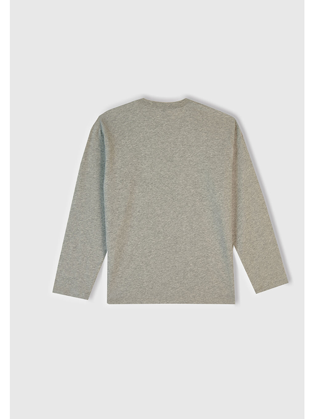 Erkek Çocuk Gri Melanj Üstü Disney Baskılı Altı Paçası Lastikli Pijama Takımı-3