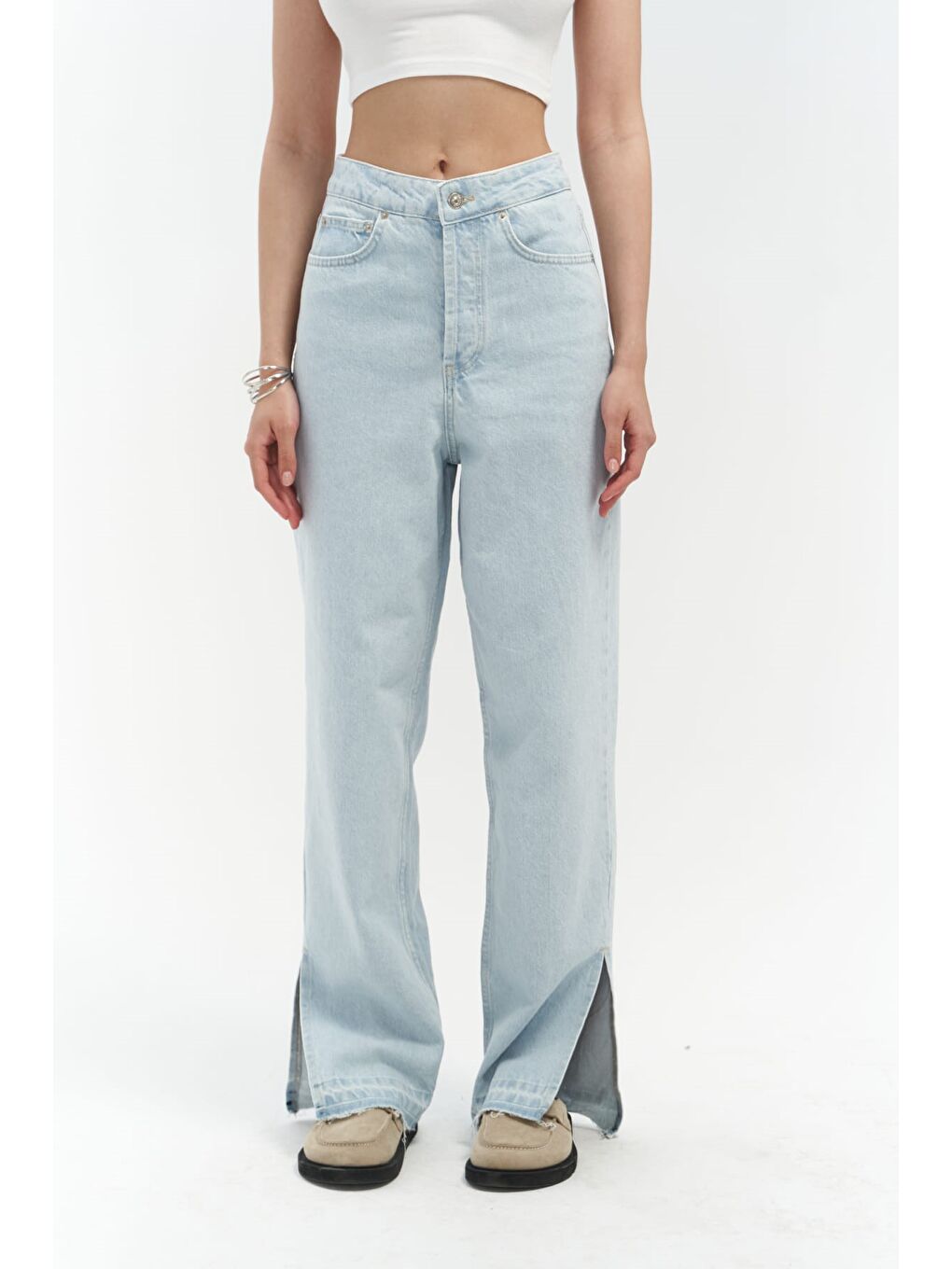 Cloud Mavi Ters Kemer Jean