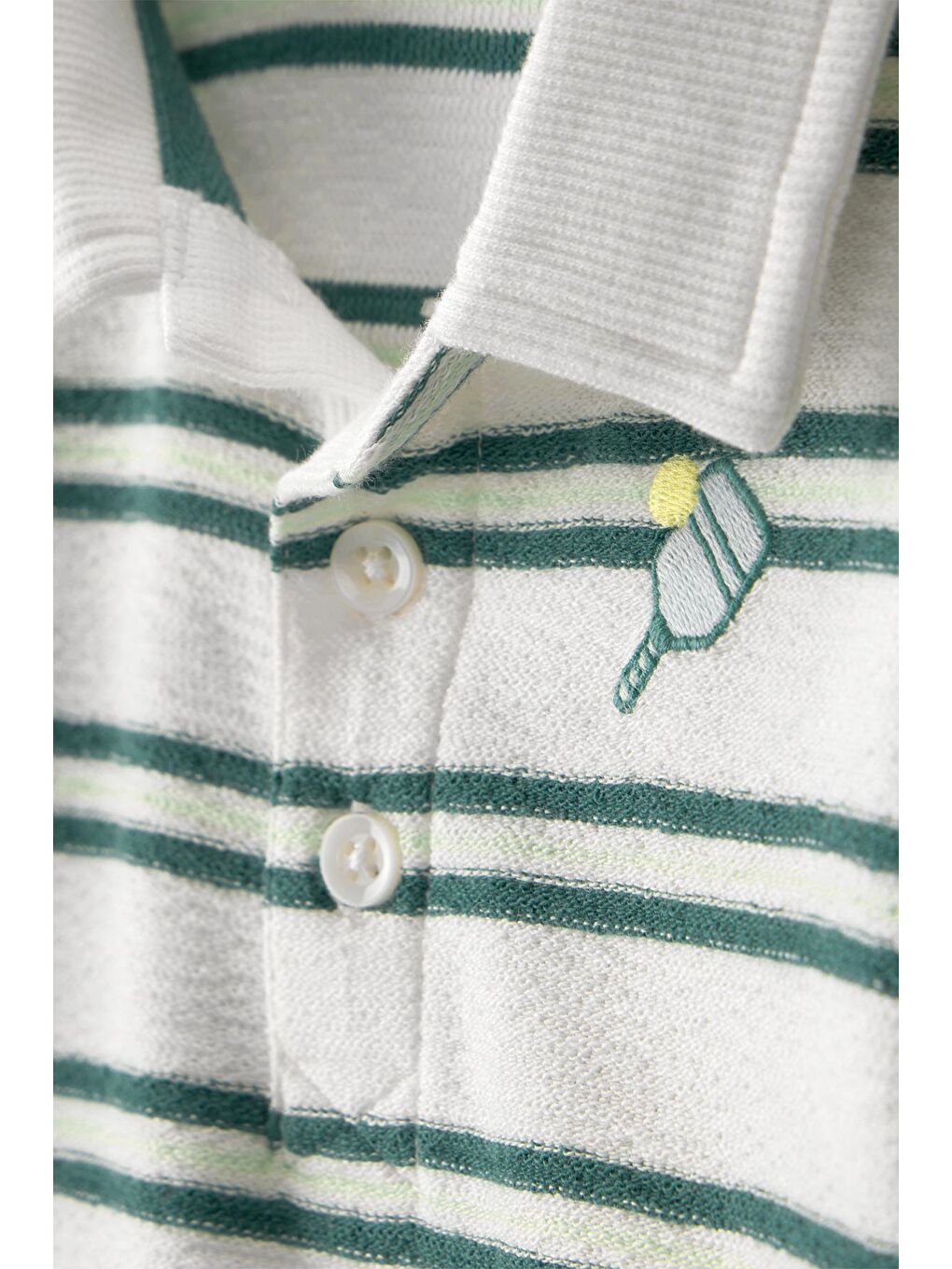 Erkek Bebek Kısa Tulum 3 Ay-24 Ay Yeşil-1