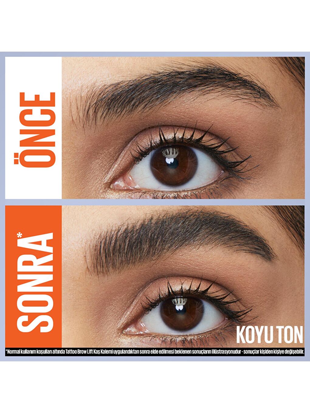Maybelline New York Brow Lift Kaş Kalemi- 04 Deep Brown (Koyu Ton) - 2