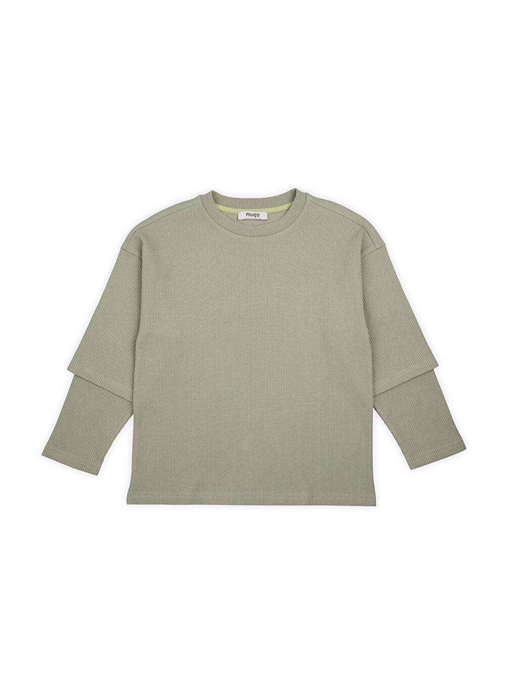 Erkek Çocuk Uzun Kollu T-Shirt Haki