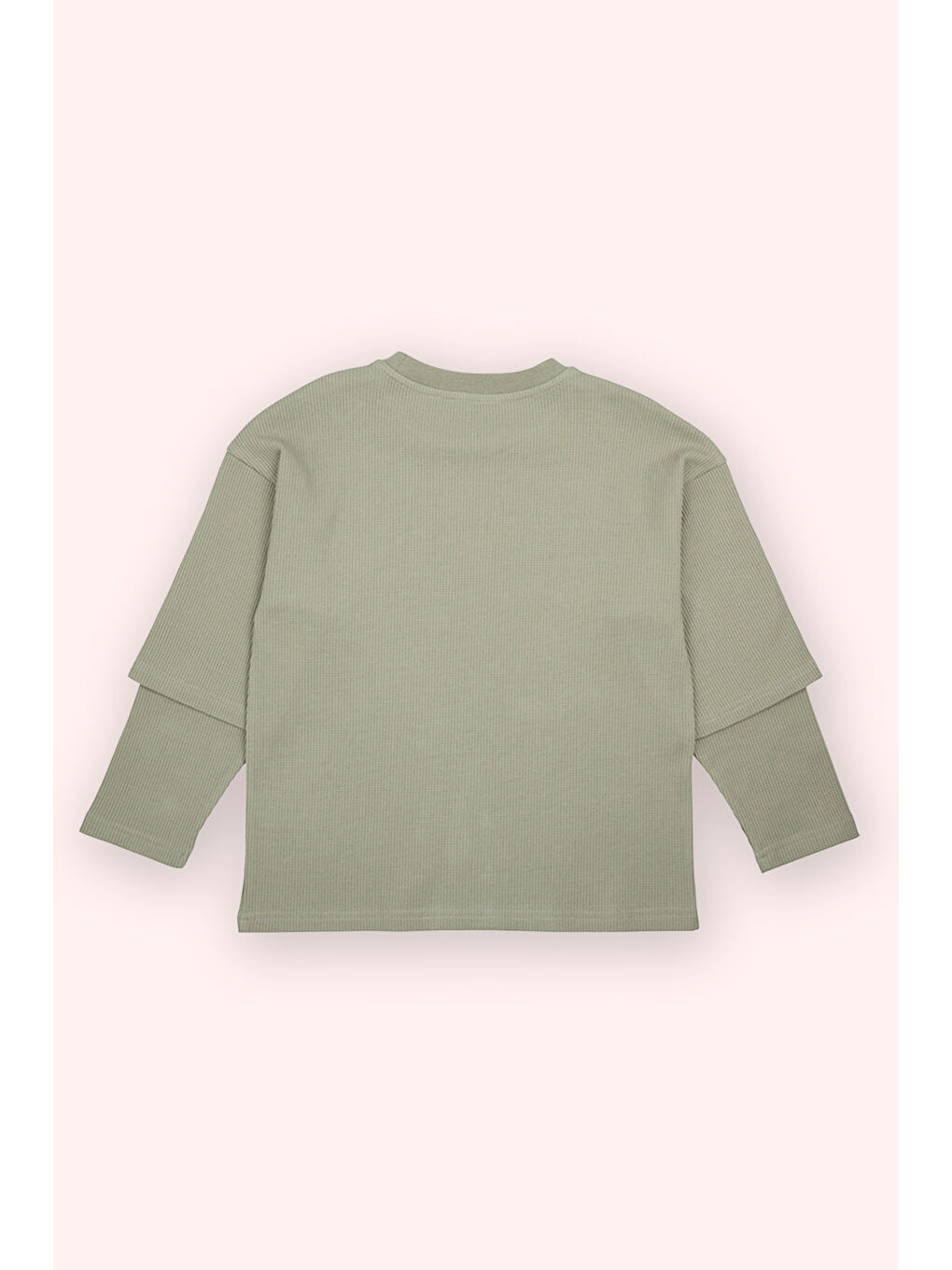 Erkek Çocuk Uzun Kollu T-Shirt Haki-3