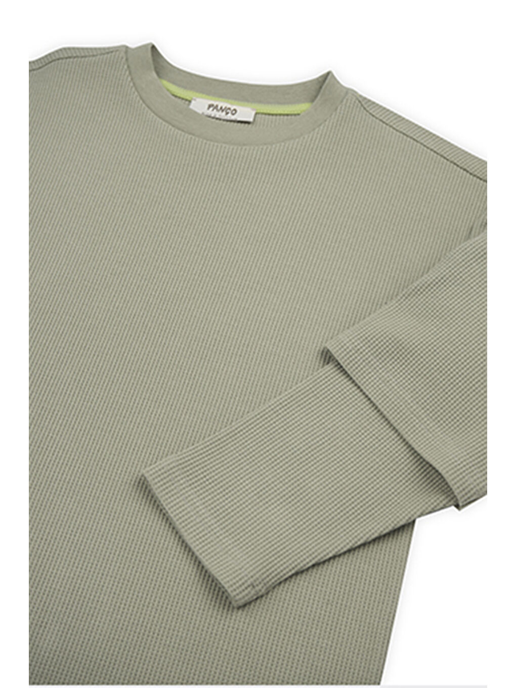 Erkek Çocuk Uzun Kollu T-Shirt Haki-5