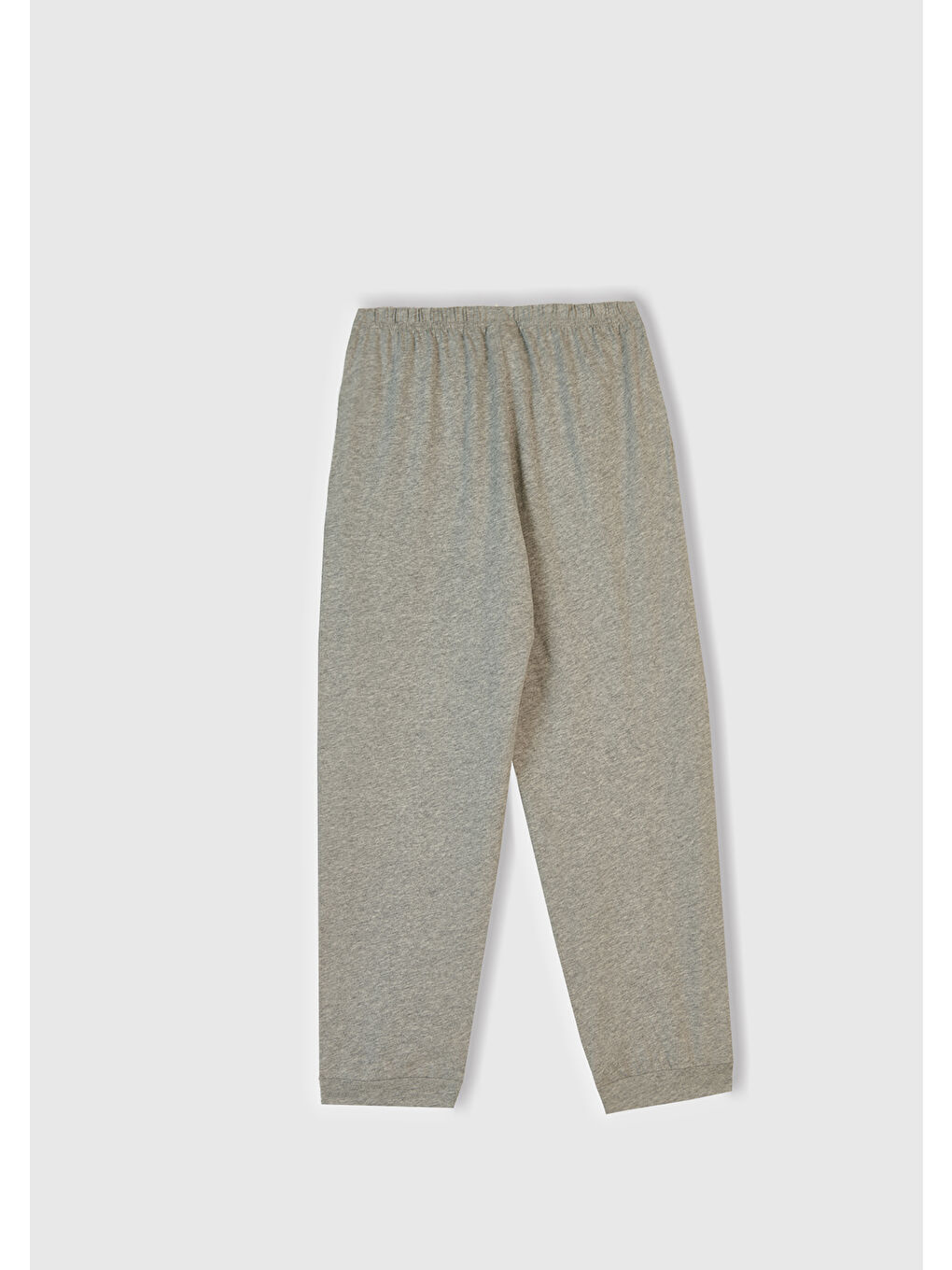 Erkek Çocuk Gri Melanj Üstü Disney Baskılı Altı Paçası Lastikli Pijama Takımı-7