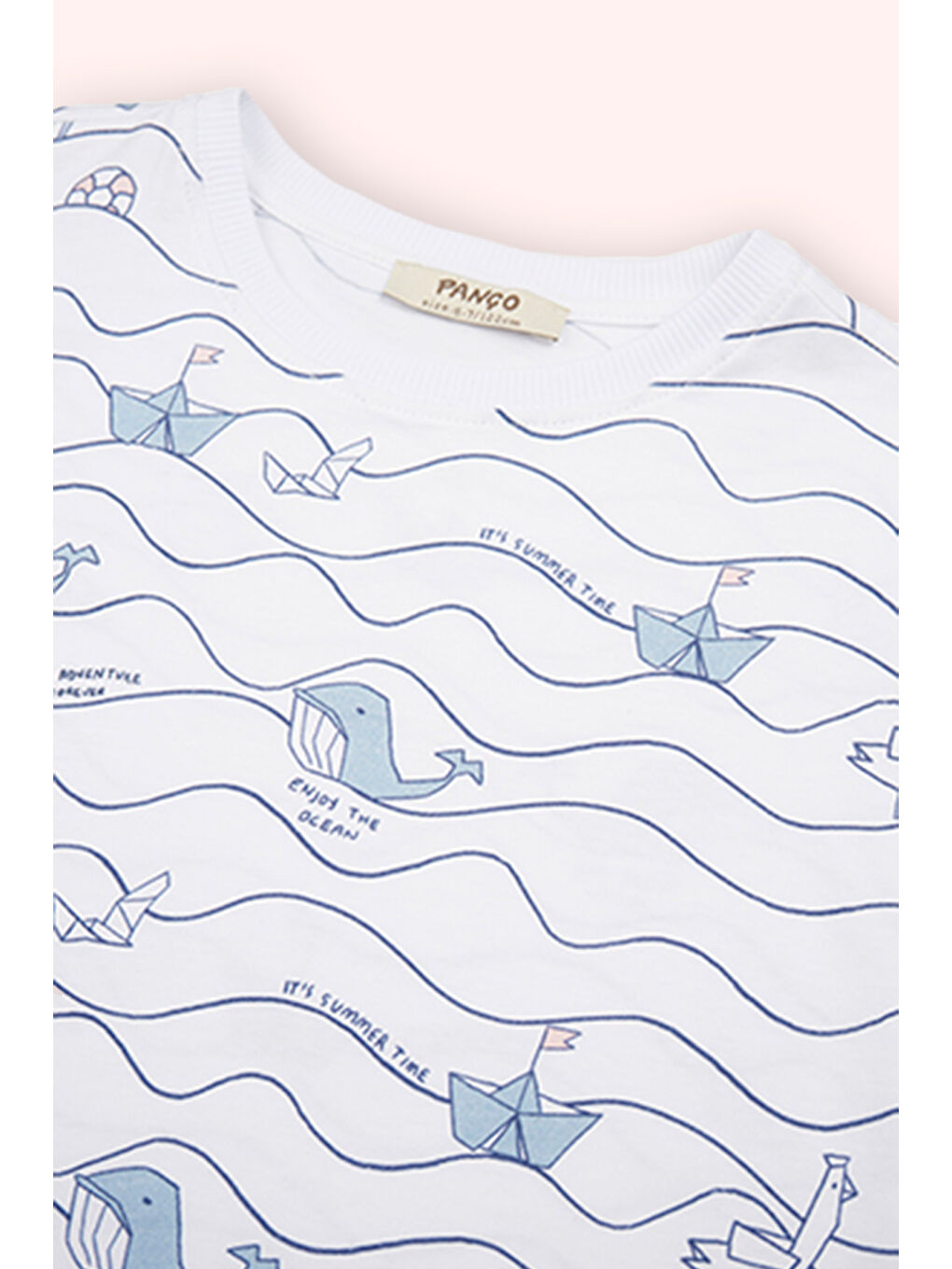 Erkek Çocuk Baskılı T-Shirt Beyaz-2