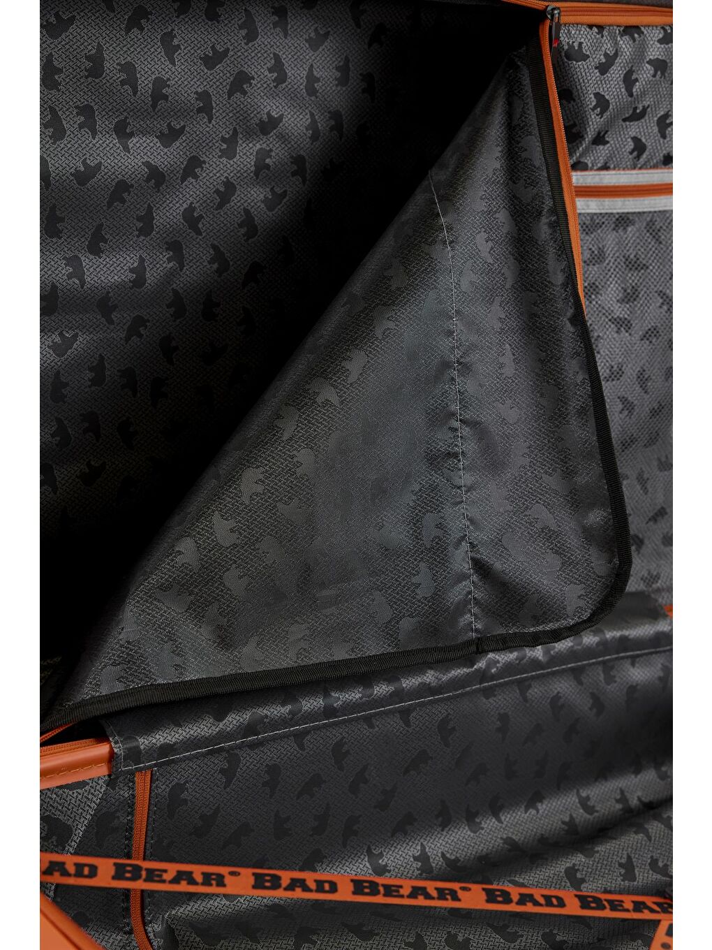 Logo Turuncu Büyük Boy Tekerlekli ABS Valiz 95 Lt.-9