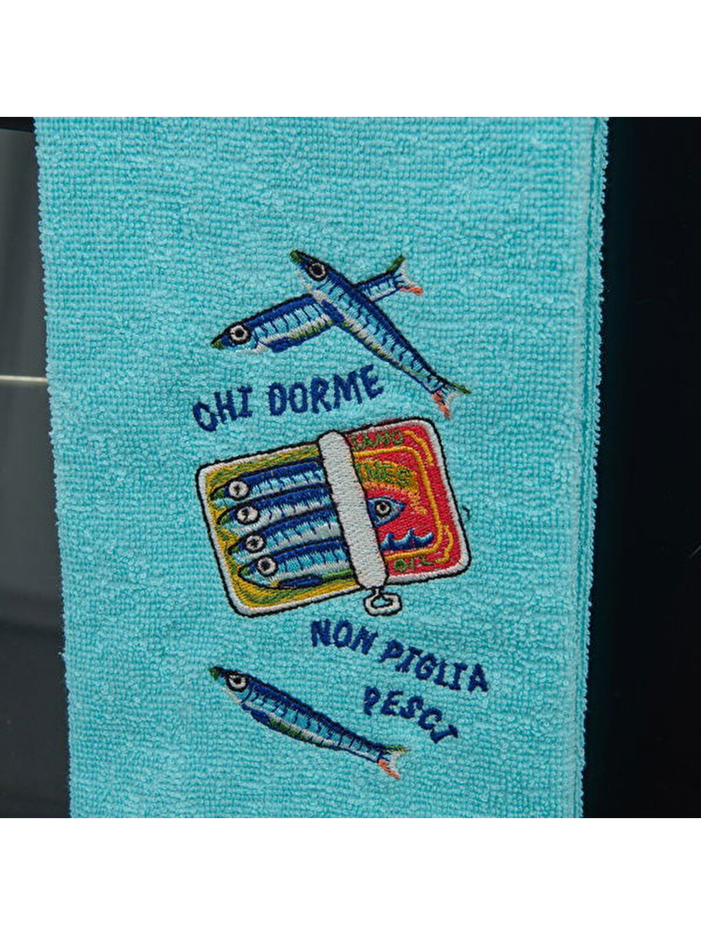 Soft İkan Mutfak Havlusu - Mavi - 40x66 cm-2