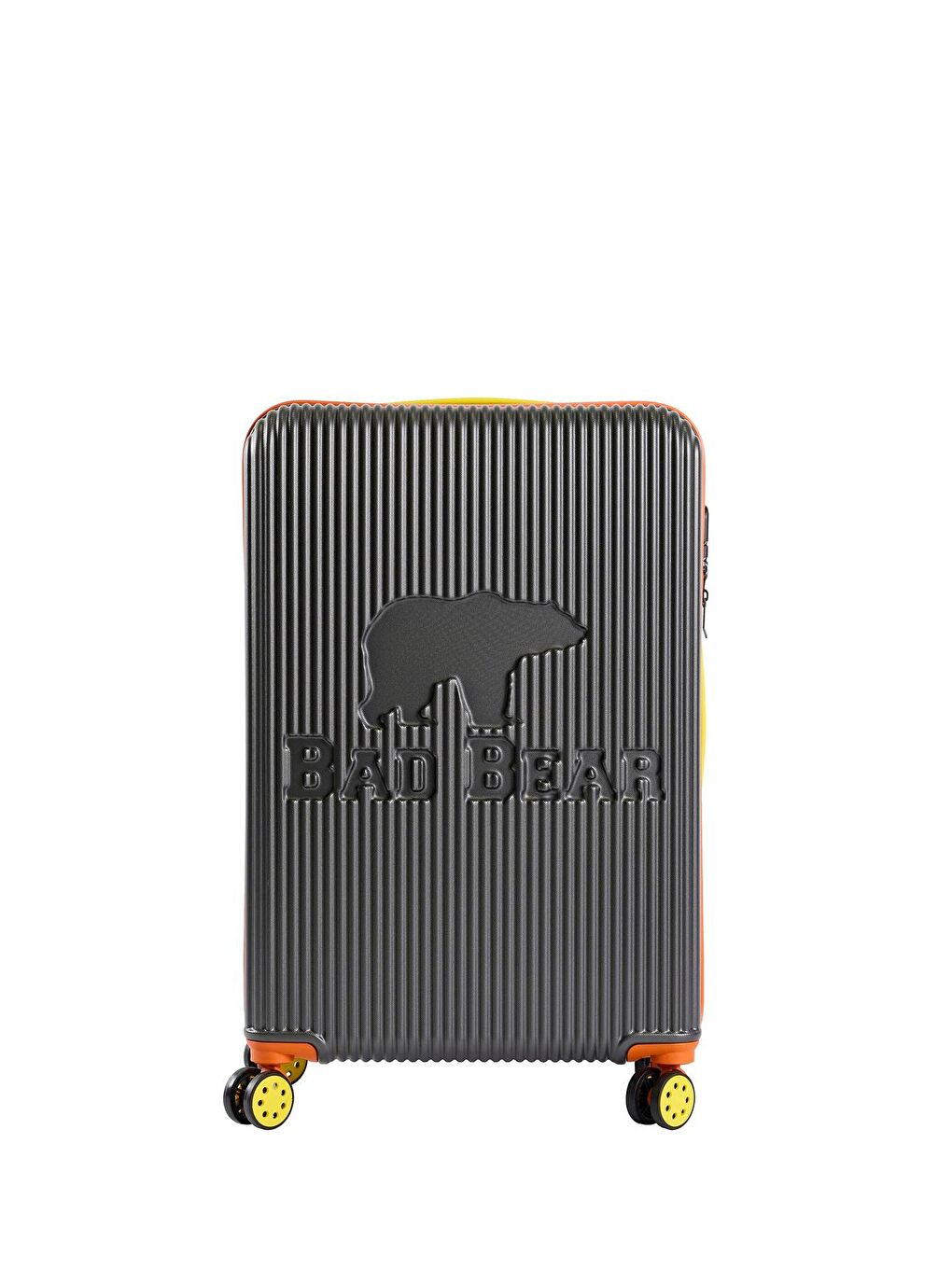 Logo Antrasit Büyük Boy Tekerlekli ABS Valiz 95 Lt.-10