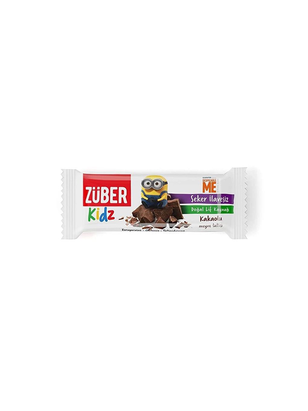 Züber Renksiz Kidz Kakaolu Meyve Tatlısı 30 gr x 16 Adet - 2