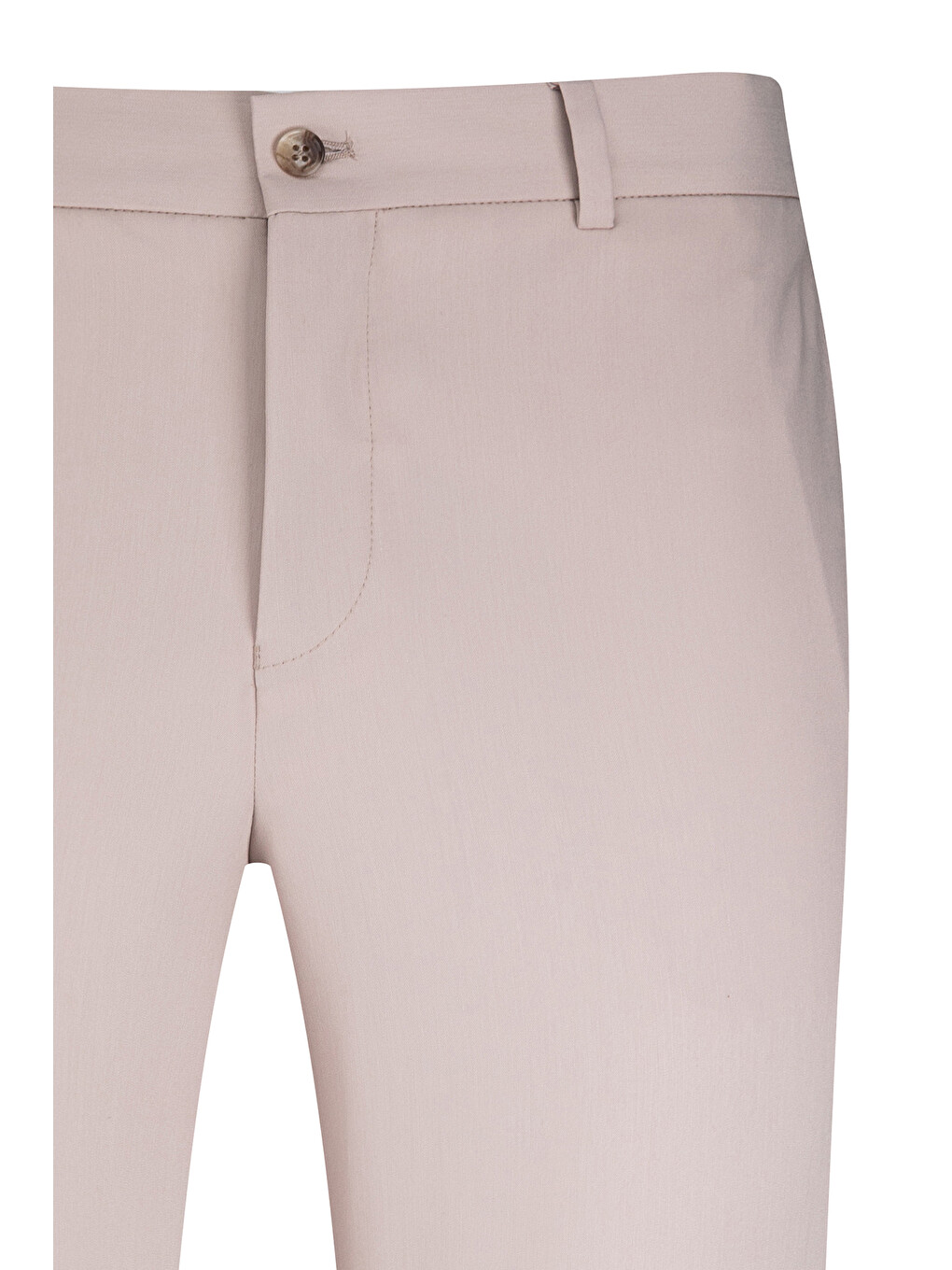 Bej Rahat Kesim Yancan Cepli Jogger Pantolon-1