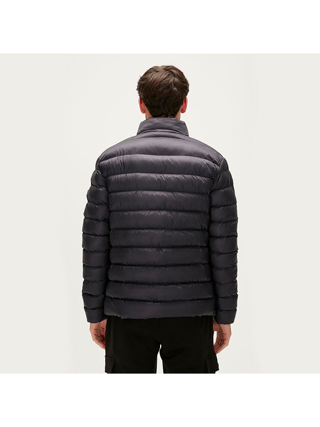 Boss Puffer Erkek Lacivert Şişme Mont-1